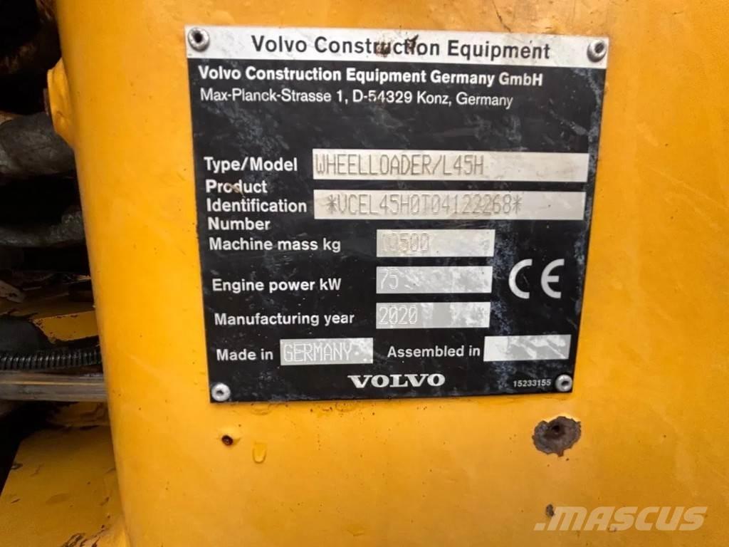 Volvo L45H Kolesni nakladalci