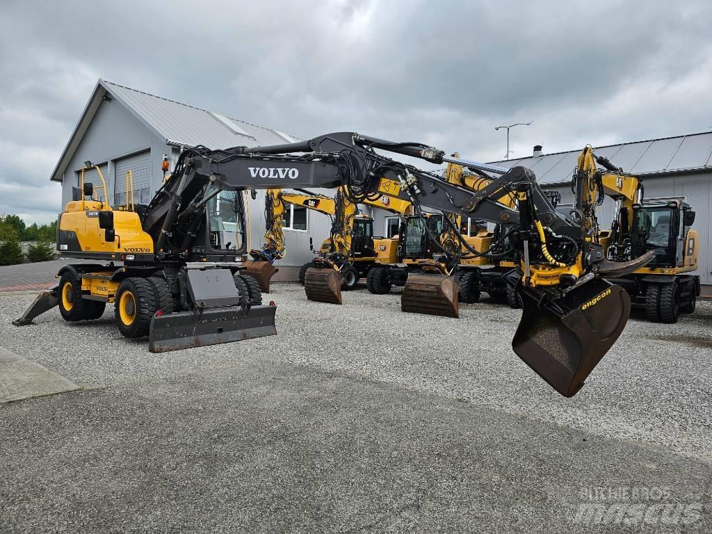 Volvo EW 160 D Bagri na kolesih