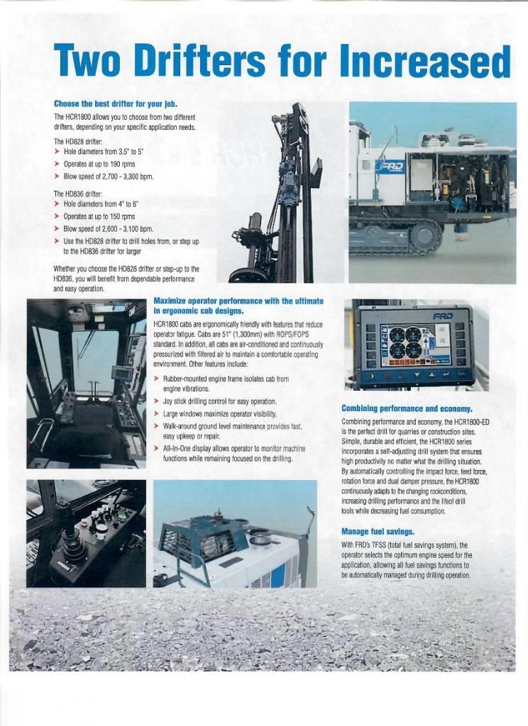 Furukawa 1800ED 11 Terenske vrtalne naprave