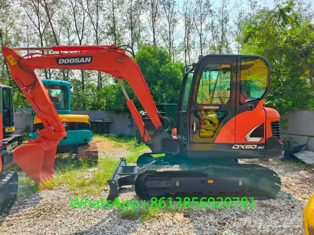 Doosan DX 60 Mini bagri <7t