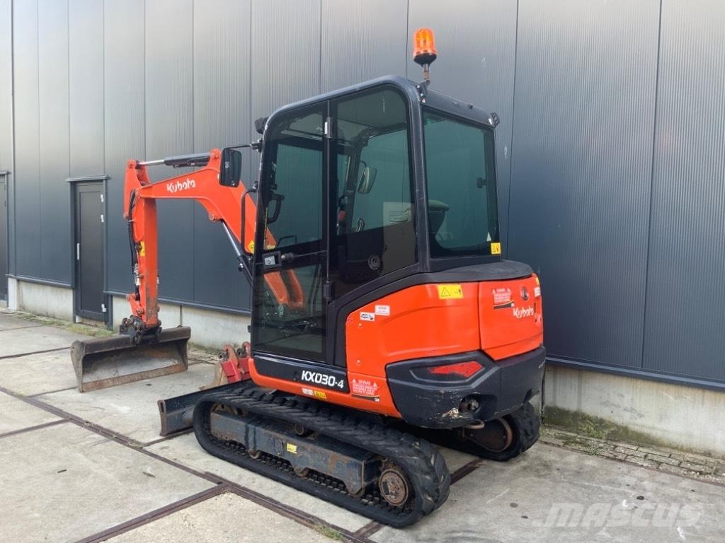 Kubota KX 030-4 Mini bagri <7t