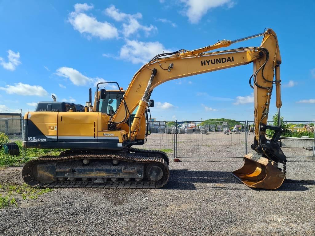 Hyundai R160LC-9A Bagri goseničarji