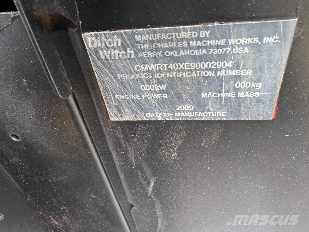 Ditch Witch RT 40 Freze za kopanje jarkov Trenčerji