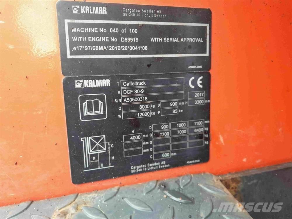 Kalmar DCF80-9 Dizelski viličarji