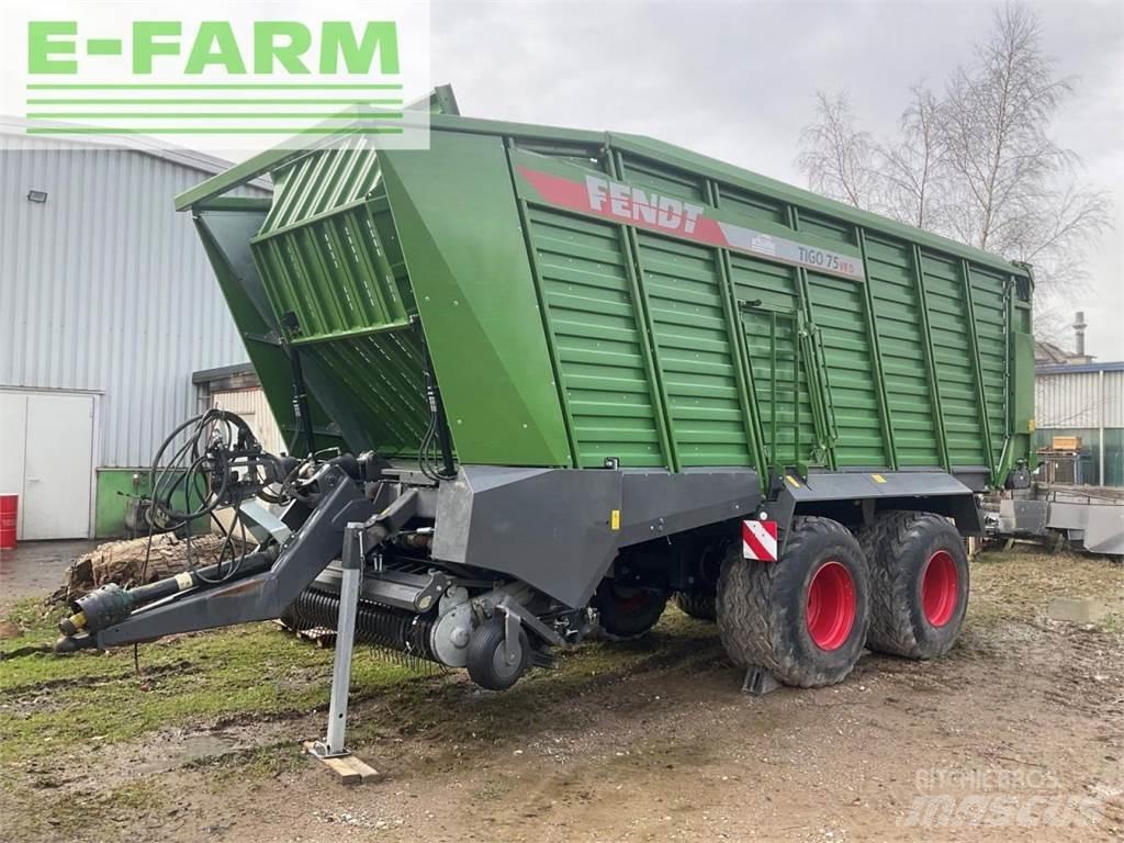 Fendt tigo 75 vr Druge polprikolice