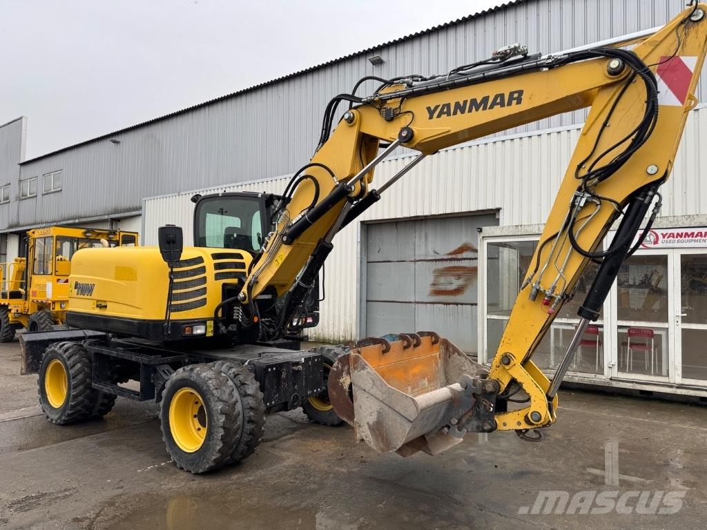 Yanmar B110W (40518) Bagri na kolesih