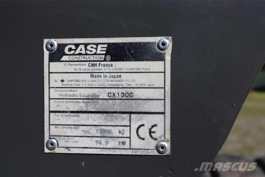 CASE CX130C Bagri goseničarji