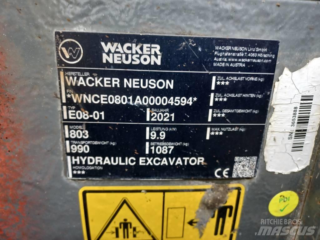 Wacker Neuson 803 Bagri goseničarji