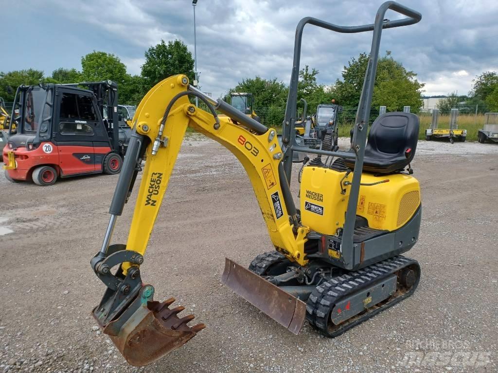 Wacker Neuson 803 Bagri goseničarji