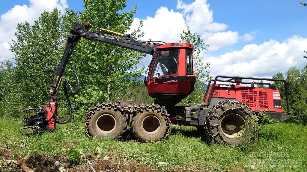 Komatsu 941.1 Harvesterji