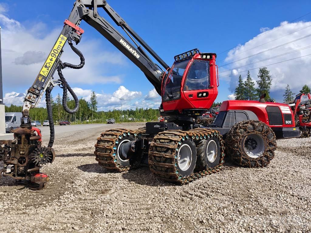 Komatsu 931 Harvesterji