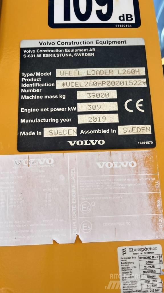 Volvo L260H Kolesni nakladalci