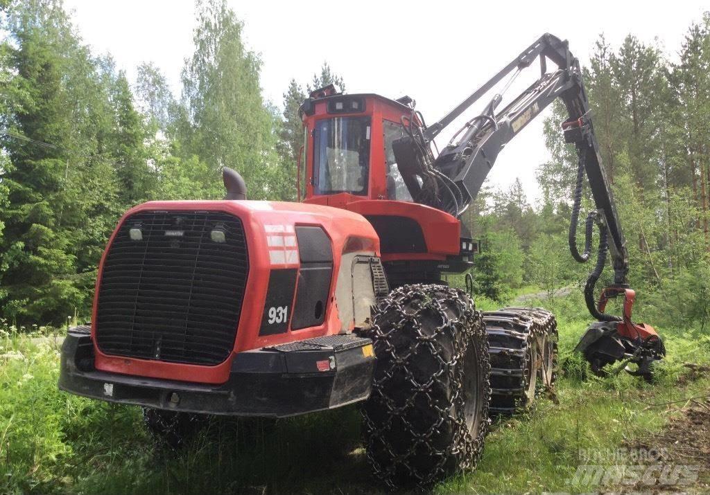 Komatsu 931 Harvesterji