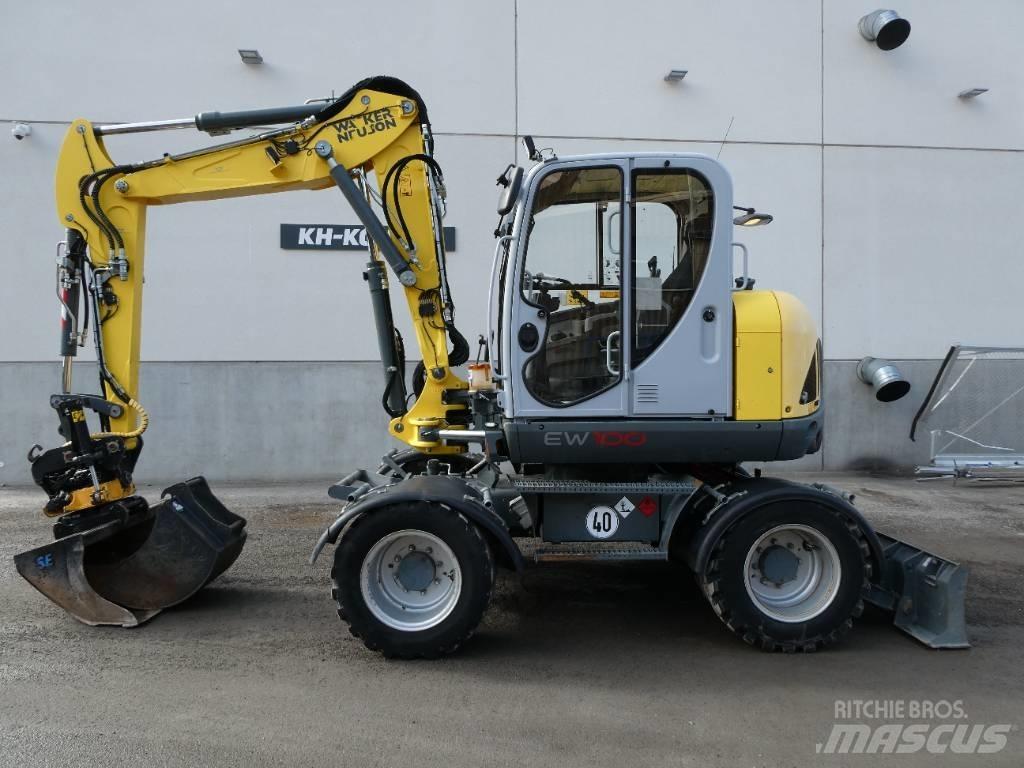 Wacker Neuson EW 100 Bagri na kolesih