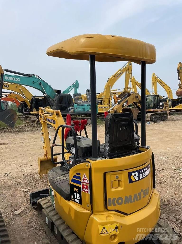 Komatsu PC 18 MR Mini bagri <7t