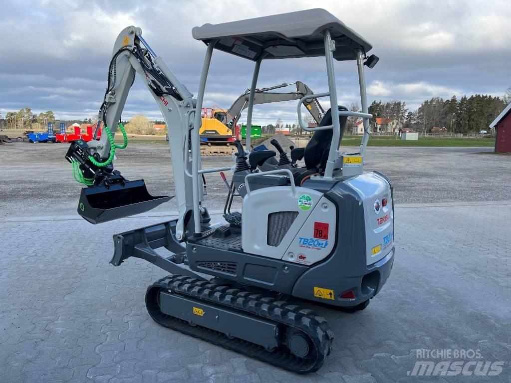 Takeuchi TB20E Mini bagri <7t