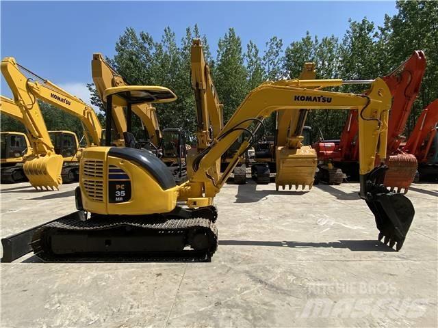 Komatsu PC35MR Mini bagri <7t