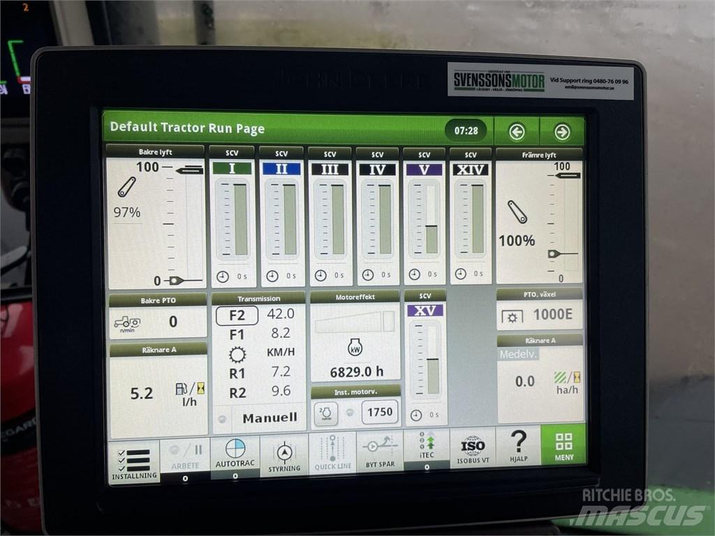 John Deere 7230R Traktorji