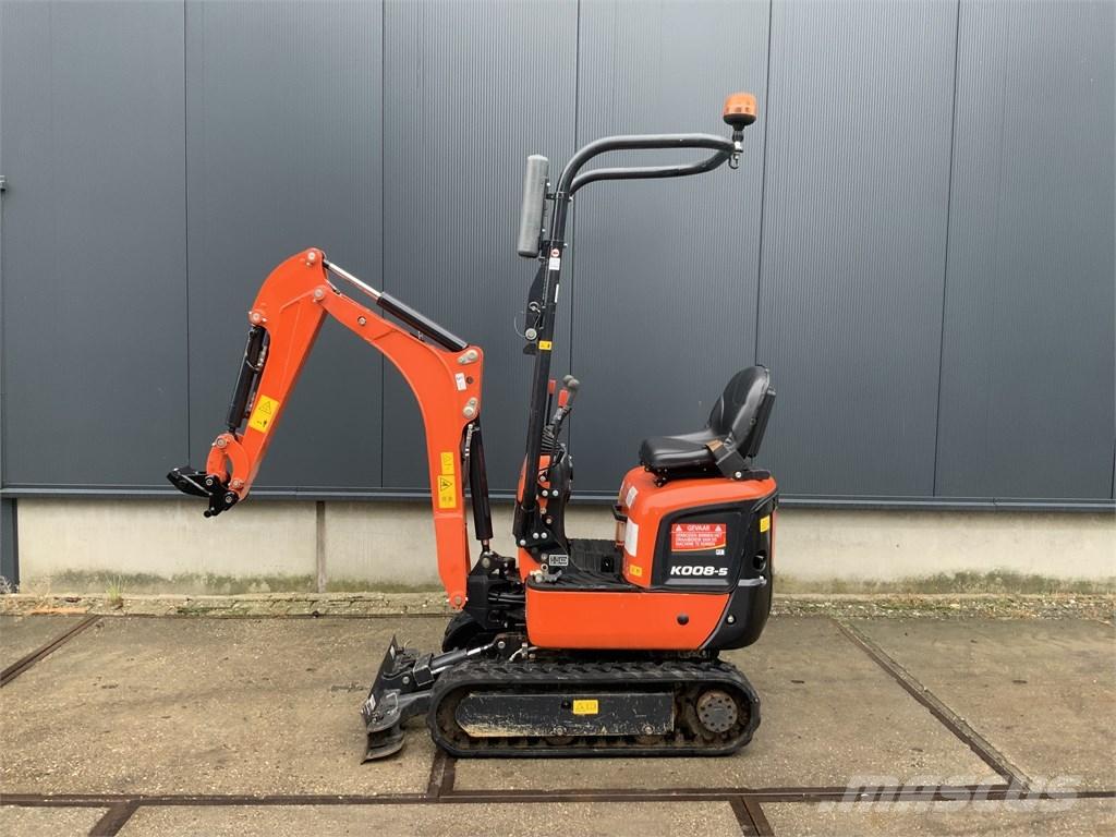 Kubota K 008-5 Mini bagri <7t