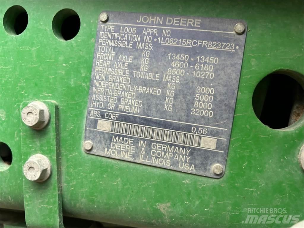 John Deere 6215R Traktorji