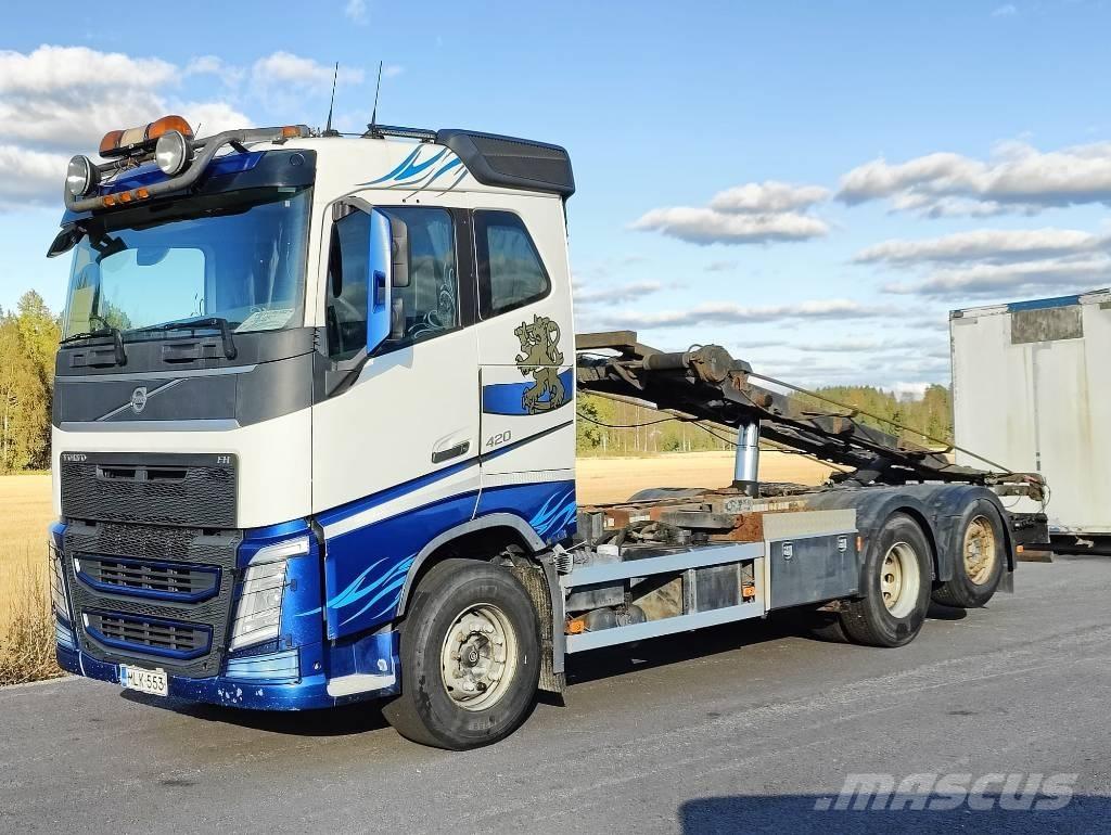 Volvo FH 13 420 Razstavljivi tovornjaki z žičnimi dvigali