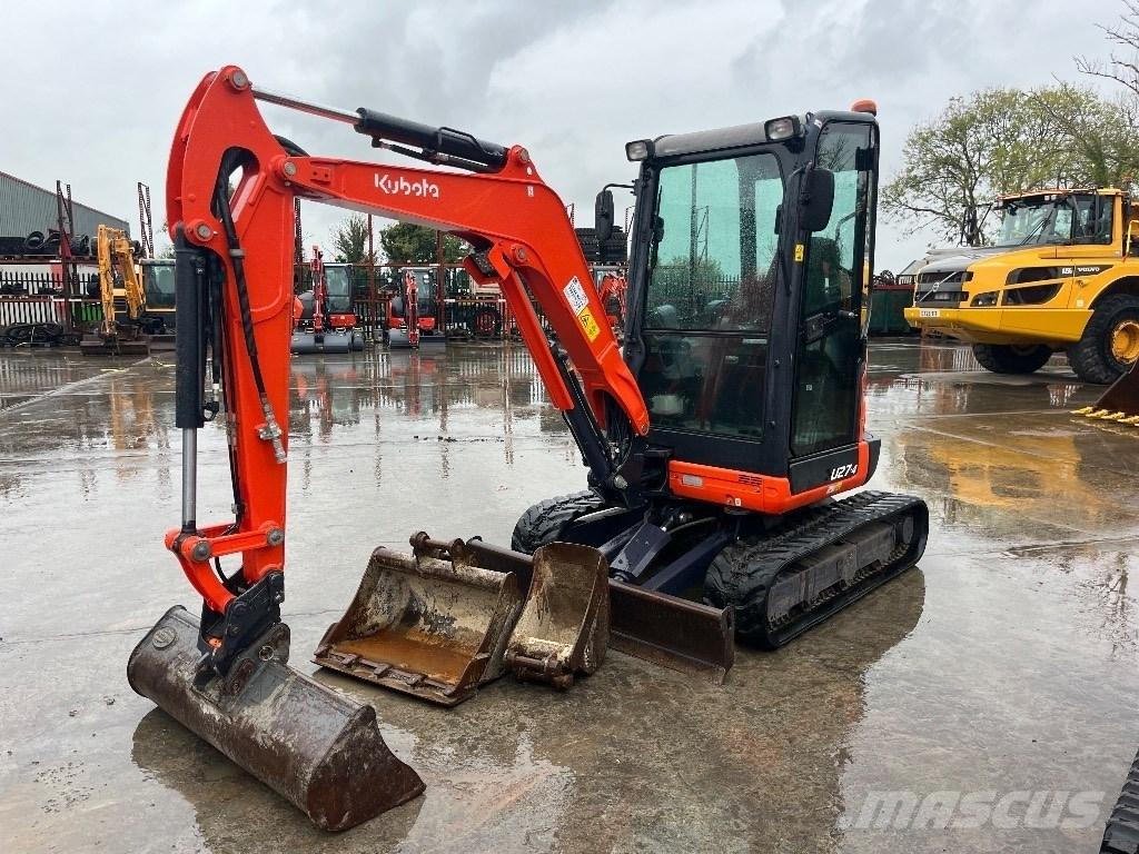 Kubota U 27-4 Mini bagri <7t