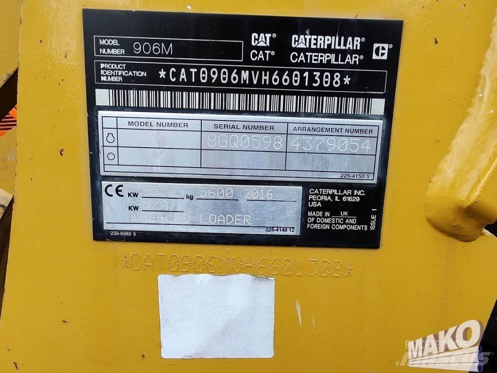 CAT 906 Kolesni nakladalci
