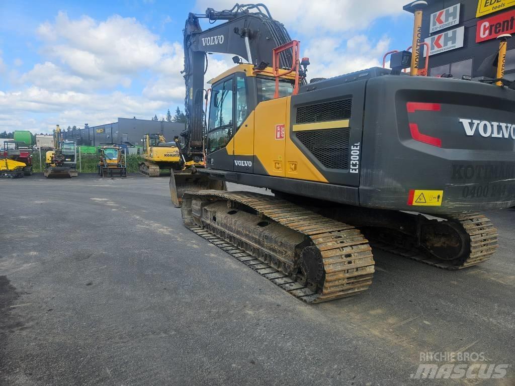 Volvo EC 300 EL + 3D Bagri goseničarji