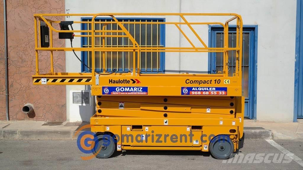 Haulotte Compact 10 Škarjaste dvižne ploščadi