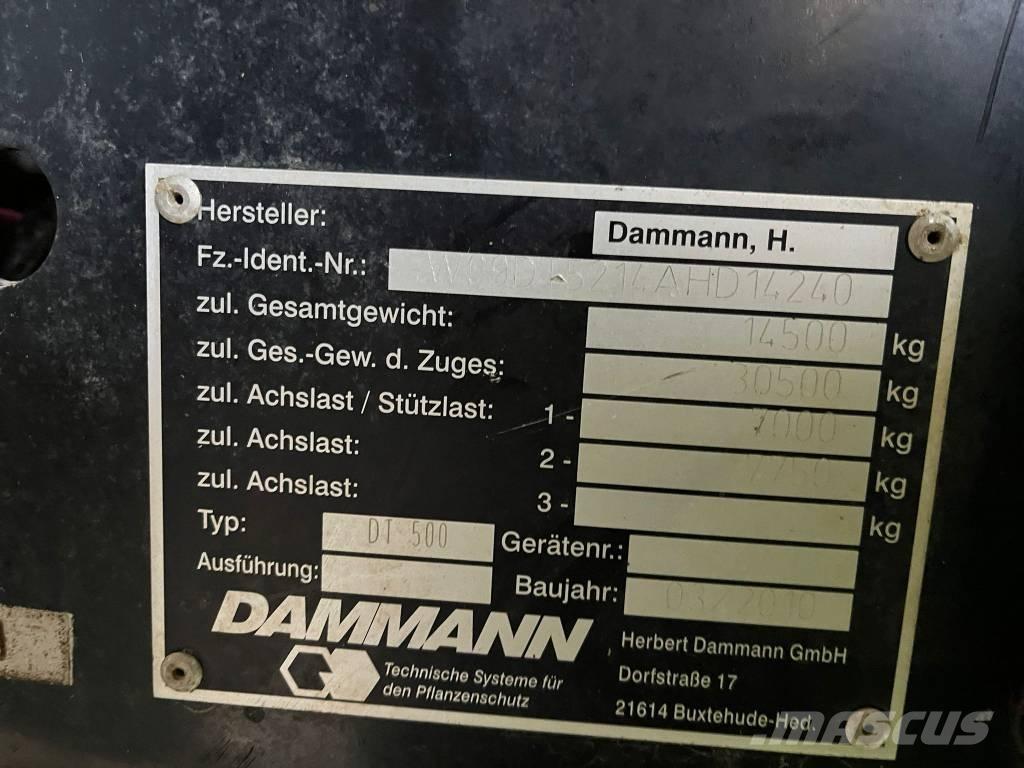 Dammann DT 500 Samohodne škropilnice