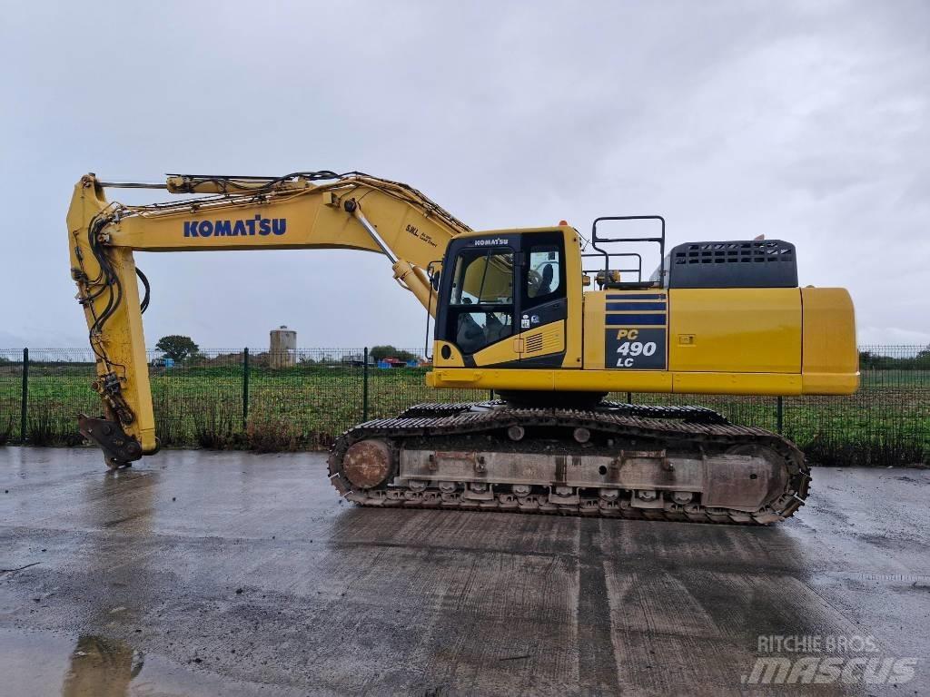 Komatsu PC 490 - 10 Bagri goseničarji