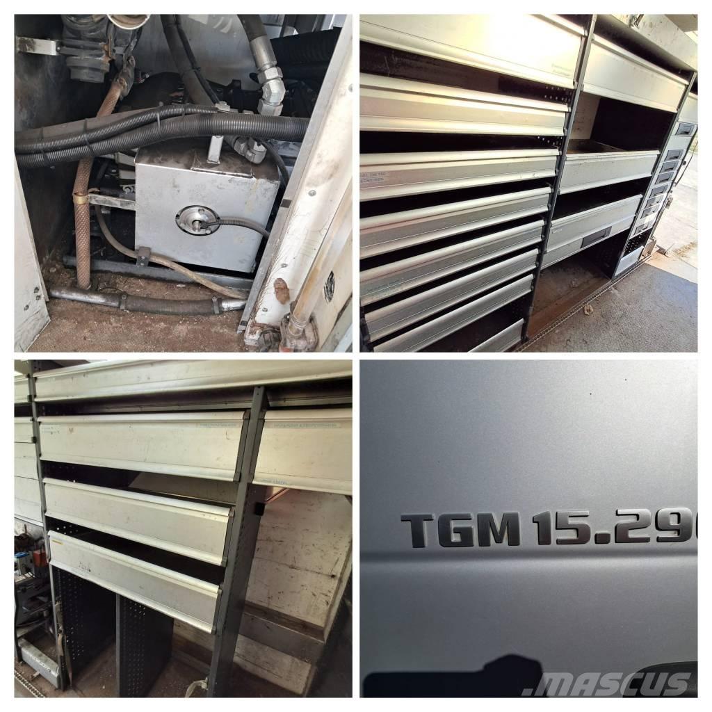 MAN TGM 15.290 Tovornjaki zabojniki