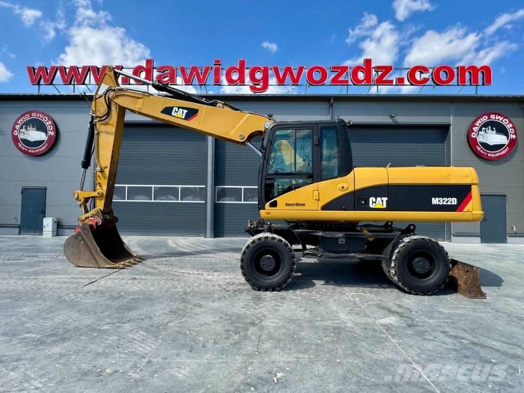 CAT M 322 D Bagri na kolesih