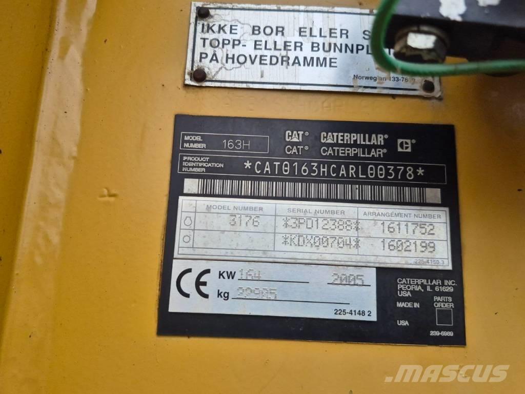 CAT 163 H Grederji