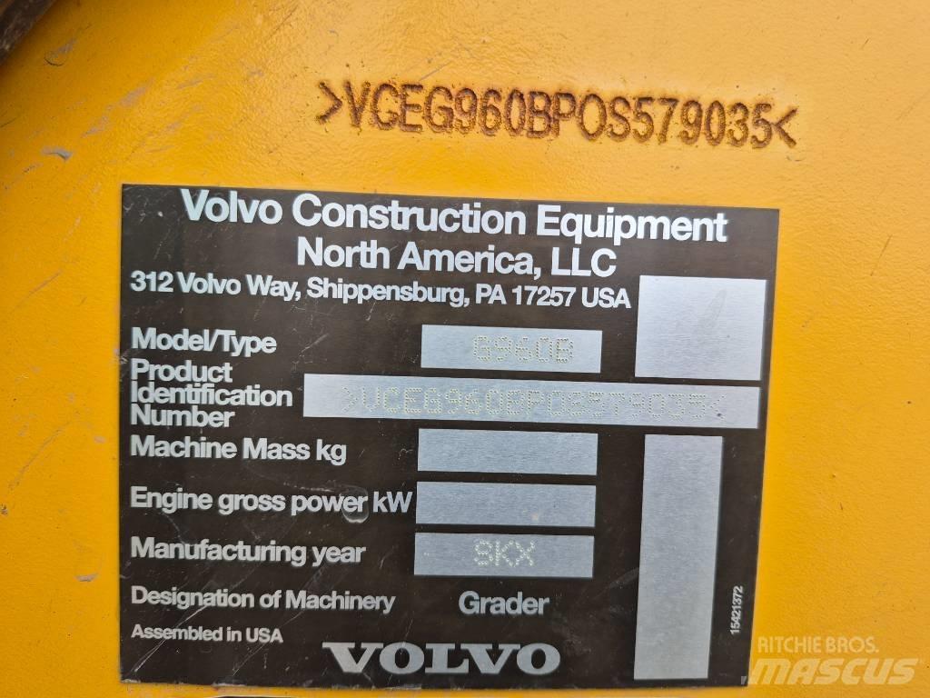 Volvo G 960B Grederji