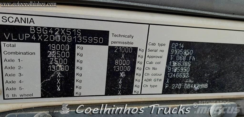 Scania P270 Tovornjaki-šasije
