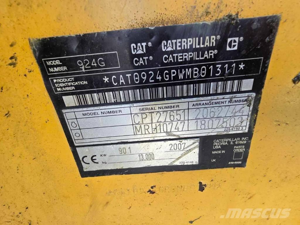 CAT 924 G Kolesni nakladalci