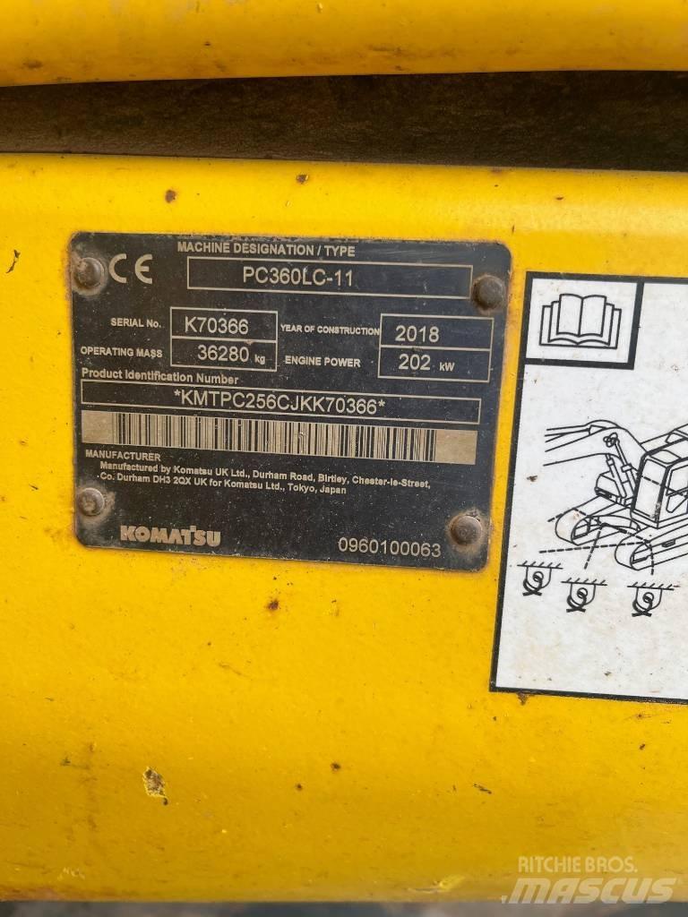 Komatsu PC360LC-11 Bagri goseničarji