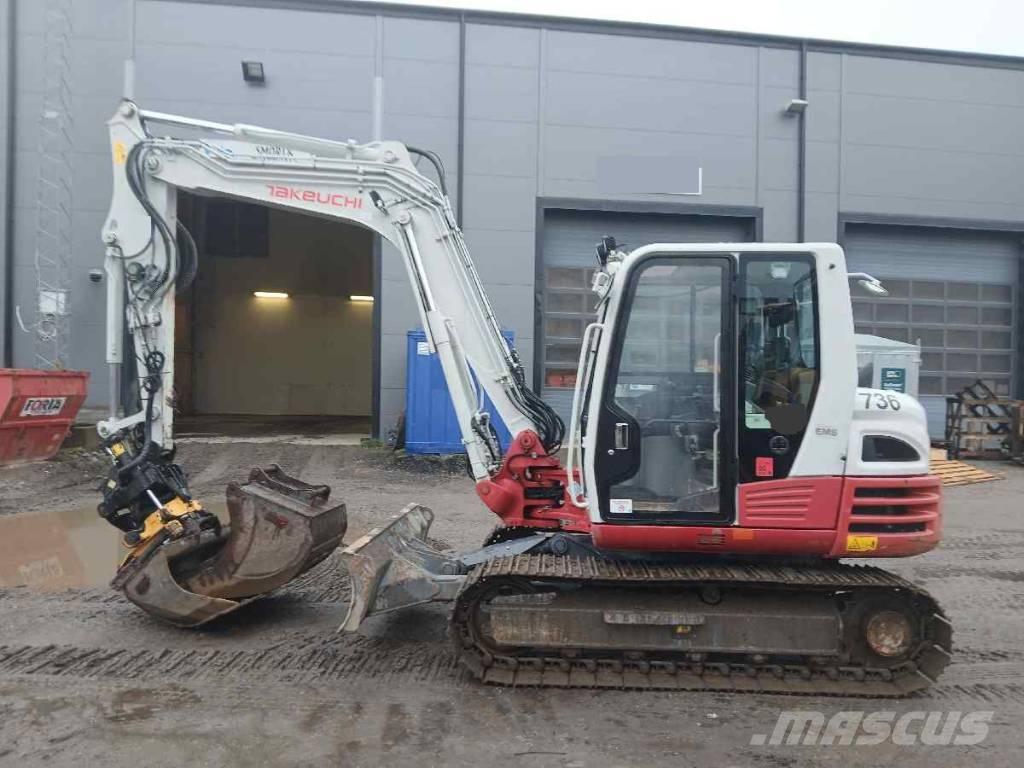 Takeuchi TB 290 Midi bagri 7t – 12t