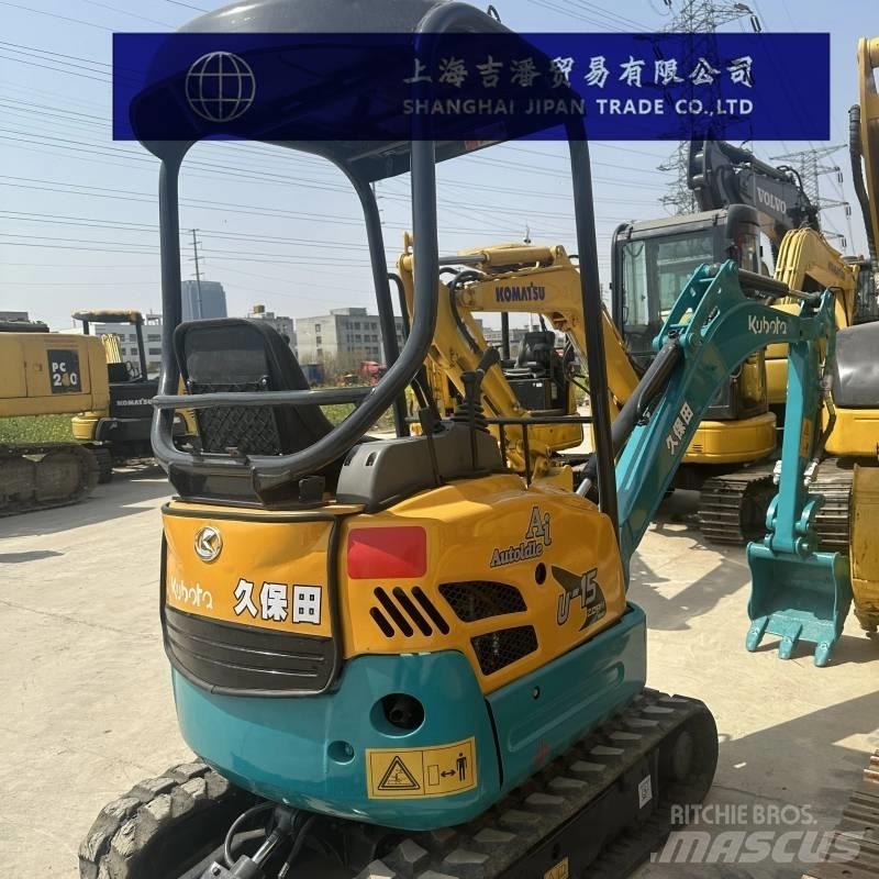 Kubota U 15 Mini bagri <7t