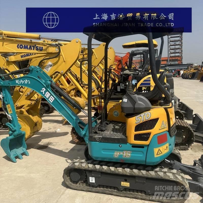 Kubota U 15 Mini bagri <7t