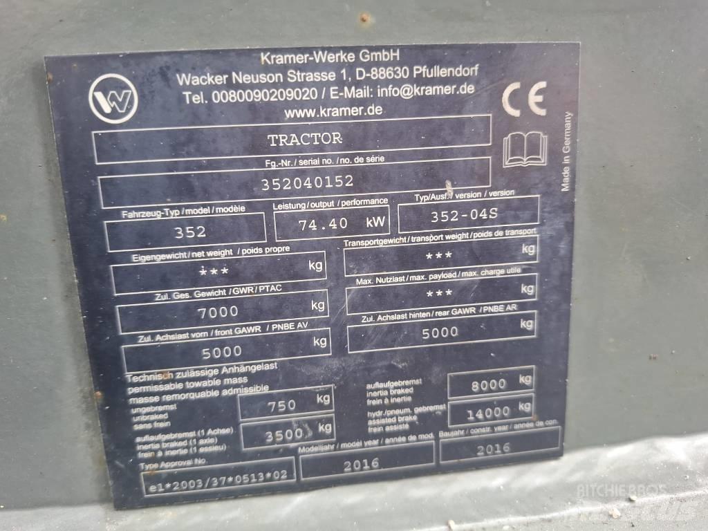 Kramer 8115 Kolesni nakladalci