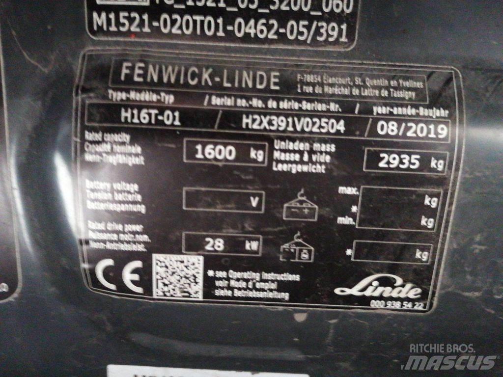 Linde H16T-01 Plinski viličarji