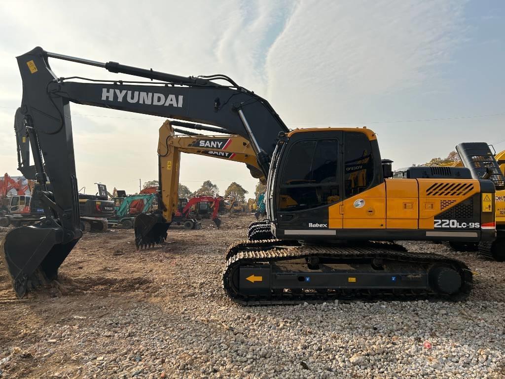 Hyundai R220LC-9S Bagri goseničarji