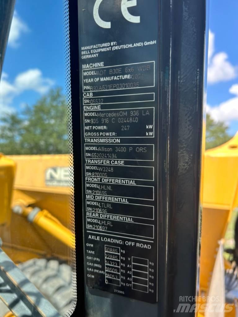 Bell B30E Zglobni demperji