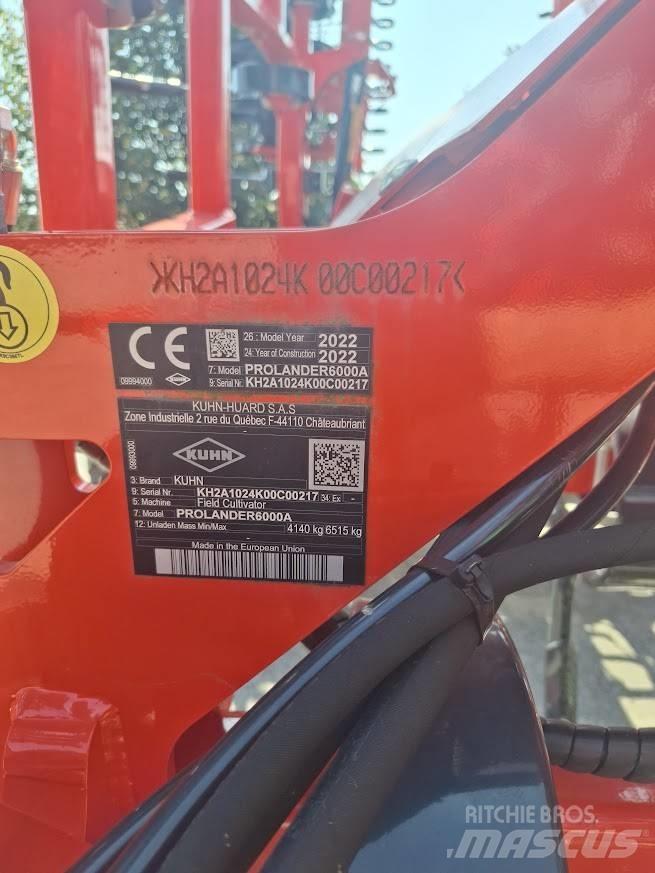 Kuhn Prolander 6000 Kultivatorji