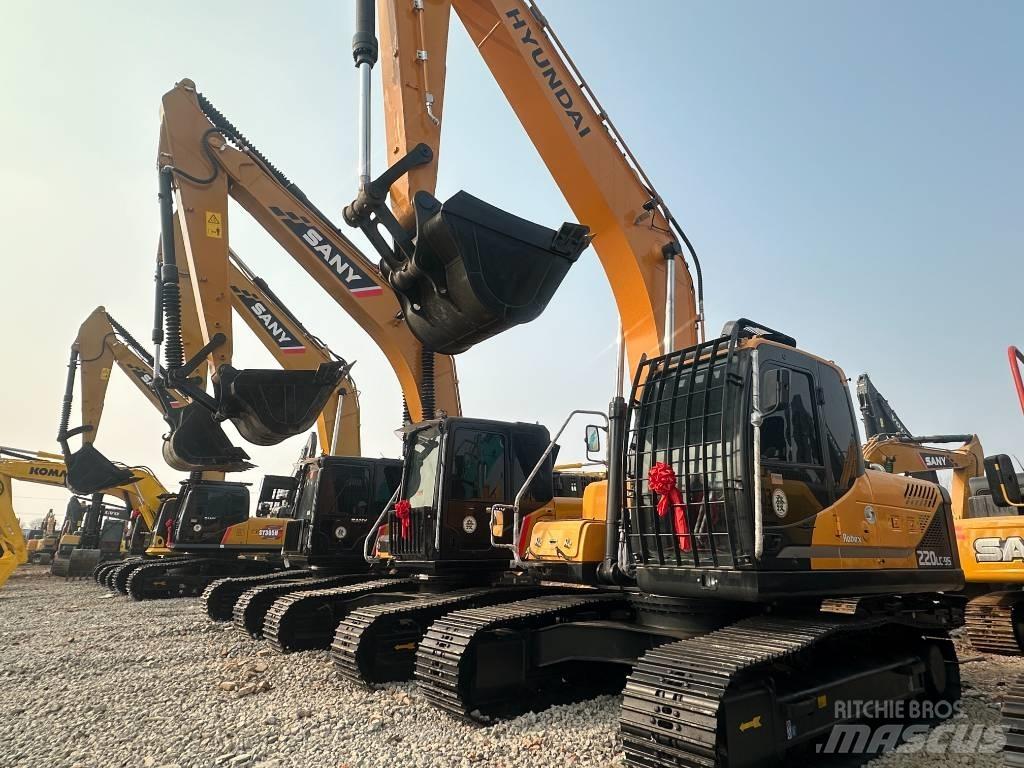 Hyundai R220LC-9S Bagri goseničarji