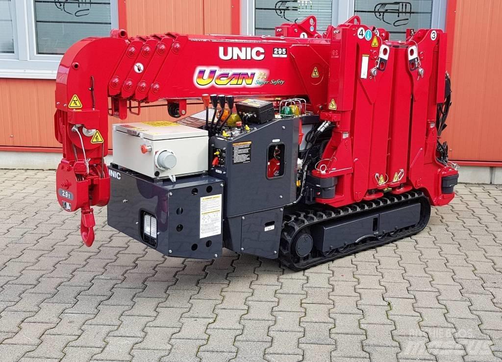 Unic URW-295 Dvigala na gosenicah