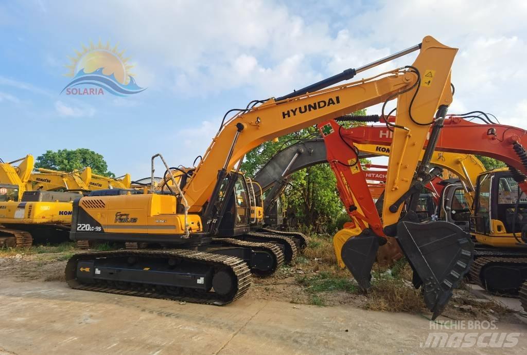 Hyundai R220LC-9S Bagri goseničarji