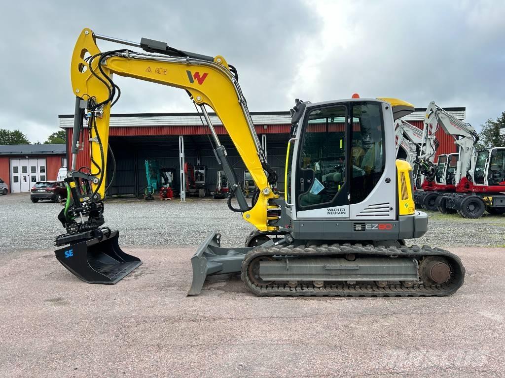 Wacker Neuson EZ80 Midi bagri 7t – 12t
